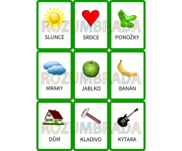 OBRÁZKY - SLOVA