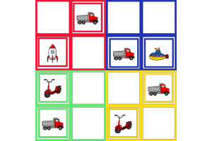 SUDOKU - DOPRAVA 4x4